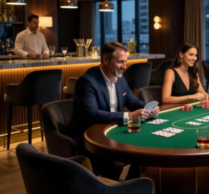 Exkluzív Poker Lounge asztalok, zsetonok és kártyapaklik a WE-FA 2003 Kozmetikai és Fodrászcikk Kereskedelmi Korlátolt Felelősségű Társaság-ban.